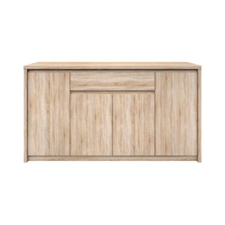 Komoda zo štyroch skriniek a jedného šuplíka, dub sonoma