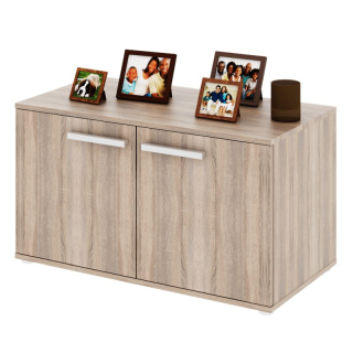 Praktická komoda 2-dverová, dub sonoma