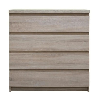 Štvorzásuvková komoda v prevední dub sonoma