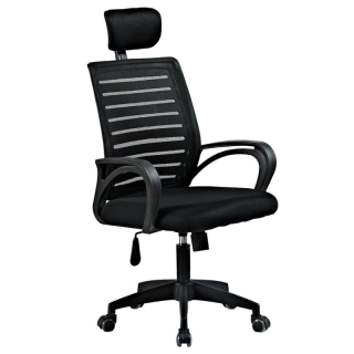 Kancelárske kreslo v čiernom prevedení