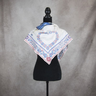 Módna hodvábna šatka TANEČNICA, 90 x 90cm