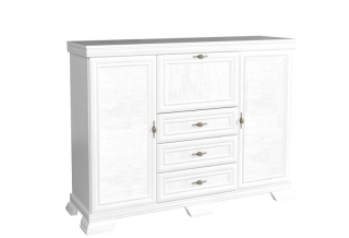 Elegantná komoda KK6P sosna andersen