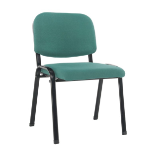 Klasická zasadacia stolička, zelená