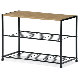 Botník, 2 police, MDF, dekor dub sonoma