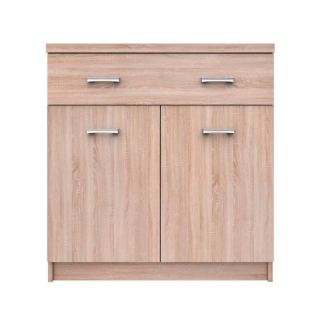 Dvojdverová komoda, 1 zásuvka 60, dub sonoma
