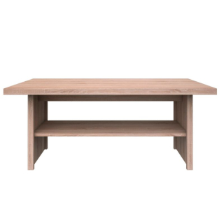 Konferenčný stolík s policou 115, dub sonoma