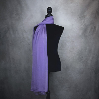 Hodvábny šál PURPUROVÝ 180 x 110cm