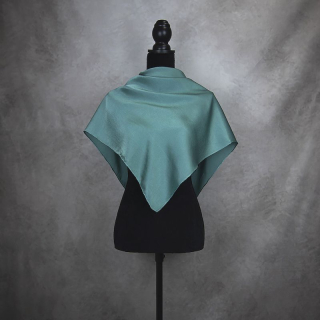 Hodvábna šatka PETROLEJOVÁ 90 x 90cm