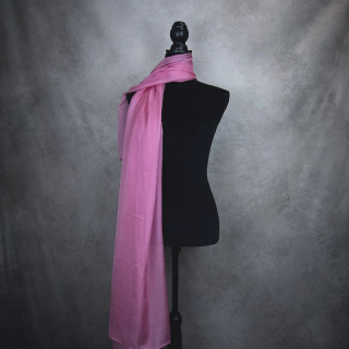 Hodvábny šál STARO RUŽOVÝ 180 x 110cm