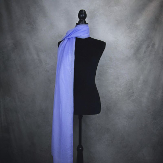 Hodvábny šál FIALOVÝ 180 x 110cm