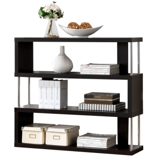 Zaujímavý a moderný regál čierny