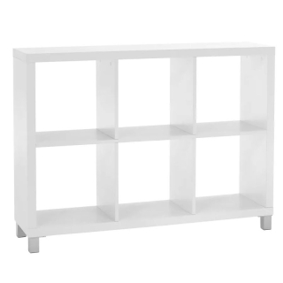 Regál biely typ4