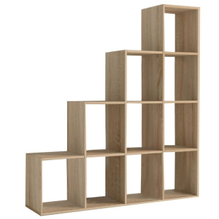 Regál pyramída, dub sonoma