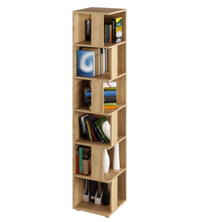 Rohový regál, dub sonoma