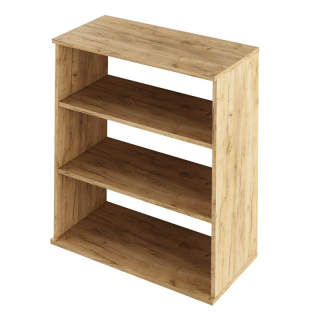 Nízky praktický regál, dub artisan
