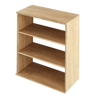 Nízky praktický regál, dub sonoma