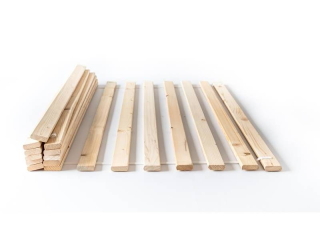 Drevený laťkový rolovateľný rošt 100