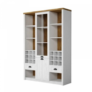 Regál W2D2S sosna andersen-lefkas Ciemny