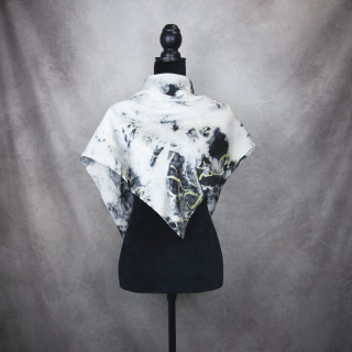 Hodvábna šatka LIMITED_082 90 x 90cm