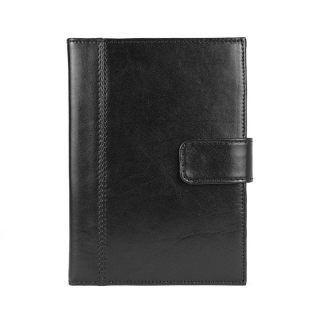 Kožený diár čierny