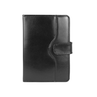 Kožený diár v čiernom prevedení